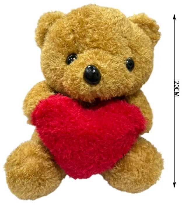 Λούτρινο Αρκουδάκι Με Καρδούλα- Teddy Bear