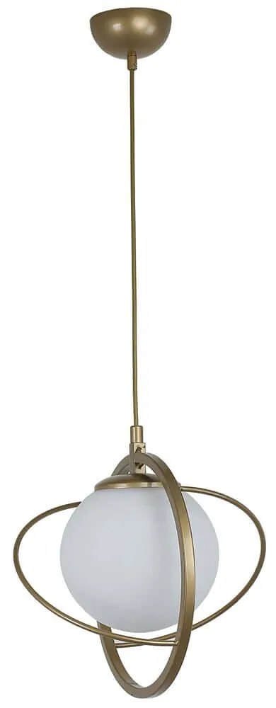 Φωτιστικό Οροφής Nepal 846STL1678 Φ25x70cm 1xE27 40W Gold Opviq