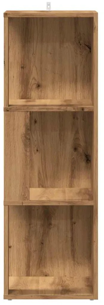 vidaXL Γωνιακό ντουλάπι Artisan Oak 33x33x100 cm Κατασκευασμένο ξύλο