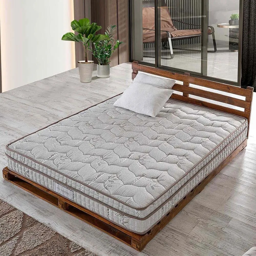 Στρώμα Optimum 523MRL1238 180x200cm Light Brown King Size