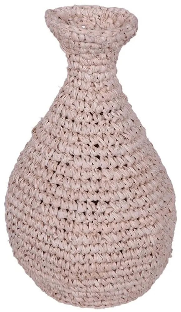 Βάζο Sannery I 337-000043 Φ20x32cm Natural Inart Φυσικό Στάχυ