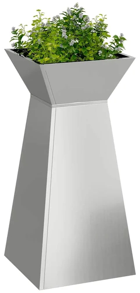 vidaXL Κηπευτική Στήλη με Καλούπι 35x35x73 εκ από Γαλβανισμένο Χάλυβα