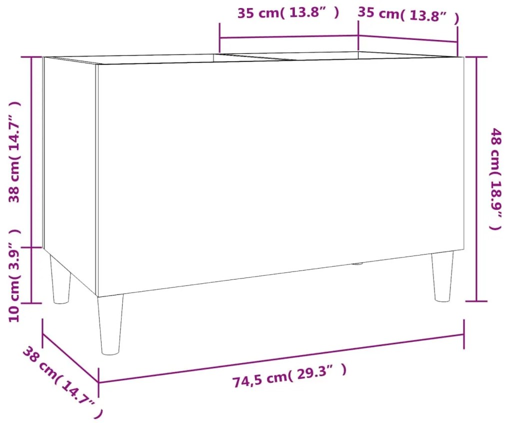 ΔΙΣΚΟΘΗΚΗ ΓΚΡΙ ΣΚΥΡΟΔΕΜΑΤΟΣ 74,5X38X48 ΕΚ. ΕΠΕΞΕΡΓΑΣΜΕΝΟ ΞΥΛΟ 831961