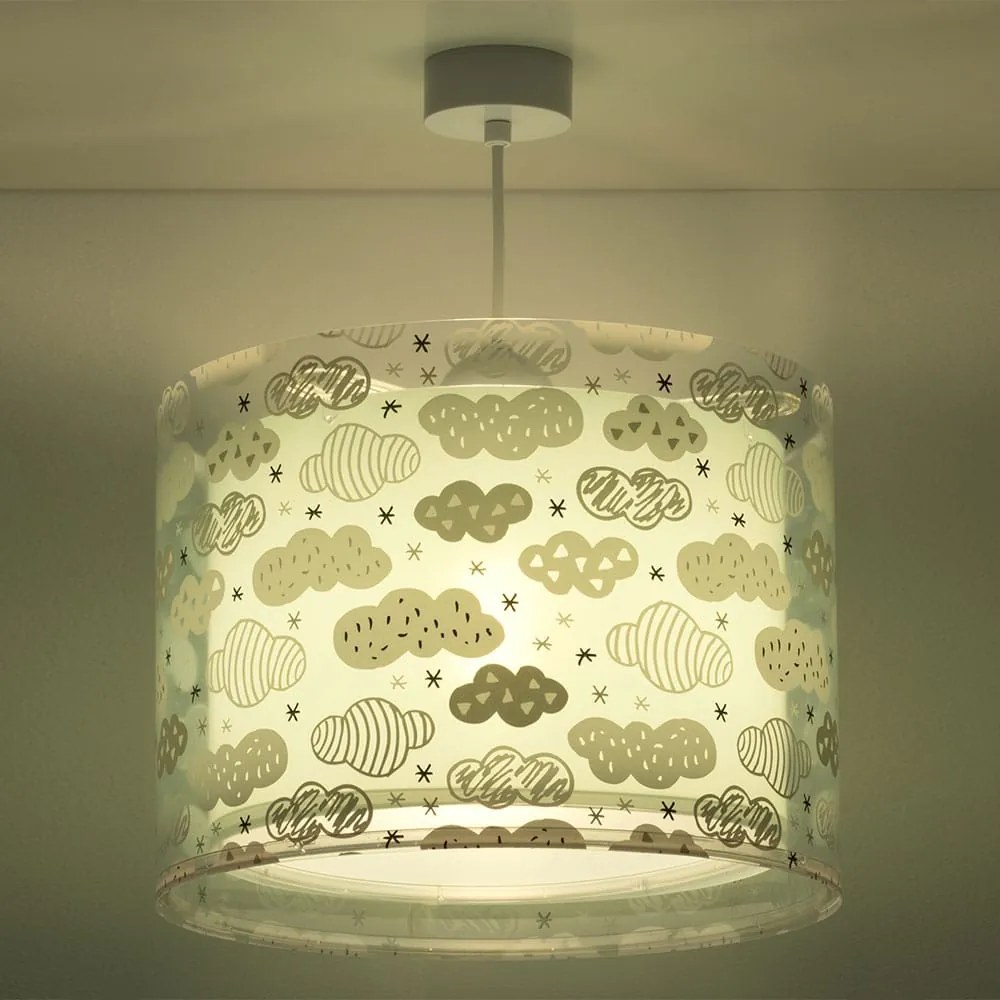 Clouds Green κρεμαστό παιδικό φωτιστικό (41412[H]) - 41412H - 41412H