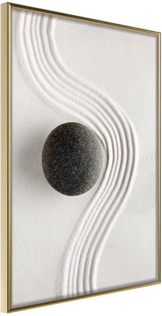 Αφίσα - Zen Garden - 40x60 - Χρυσό - Χωρίς πασπαρτού