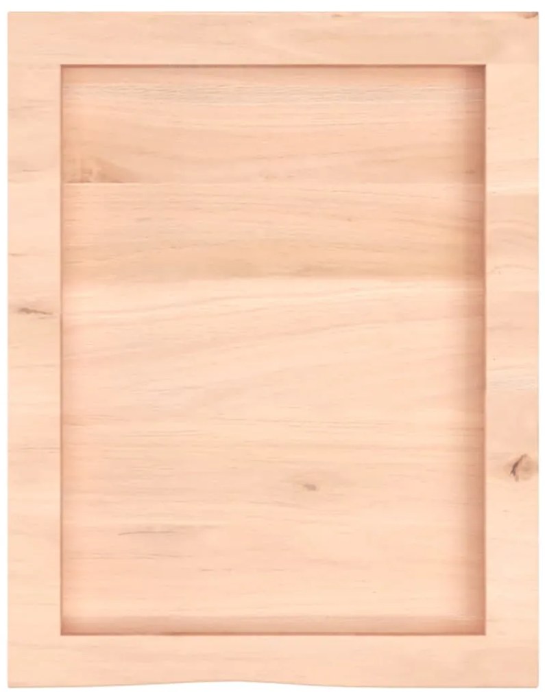vidaXL Ράφι Τοίχου 40x50x(2-4) εκ. από Ακατέργαστο Μασίφ Ξύλο Δρυός