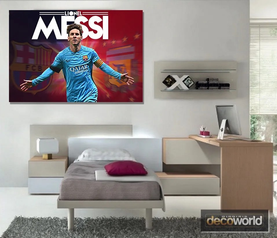 Πίνακας σε καμβά Lionel Messi KNV716 45cm x 65cm