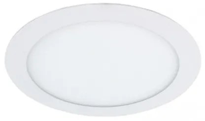 Φωτιστικό Πάνελ Χωνευτό Slim LED 18W Λευκό 6500K Φ22,5cm Panel Slim 225 20456 Interlight -20458-Λευκό 20458