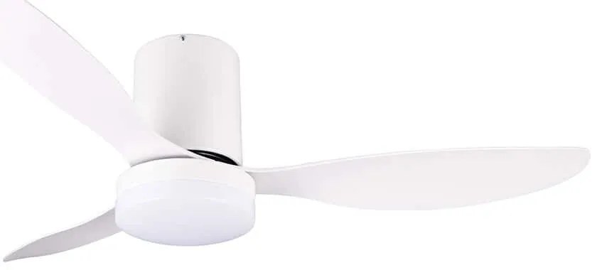 Ανεμιστήρας Οροφής Göteborg R64202131 Με Φως Led Και Τηλεχειριστήριο Φ132x31cm Dim Led 2500lm 20W White RL Lighting Διάμετρος 132cm