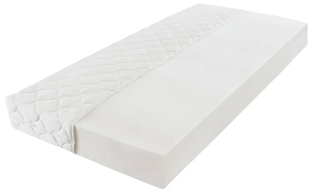 vidaXL Στρώμα 200 x 120 x 17 εκ. με Προστατευτική Πλενόμενη Θήκη