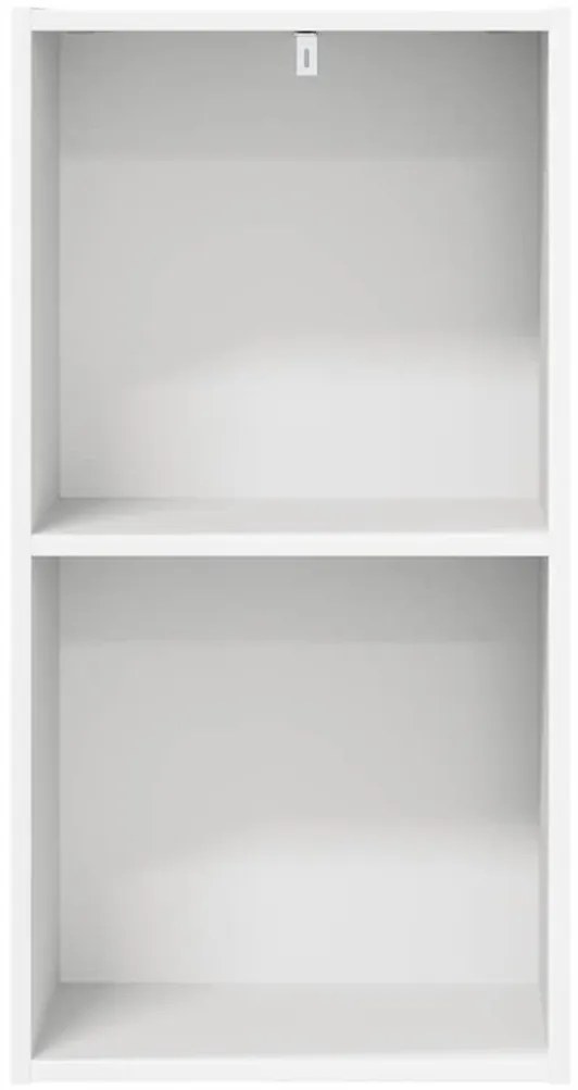 vidaXL Βιβλιοθήκη Λευκό 40x30x76,5 cm Ξύλινη κατασκευή