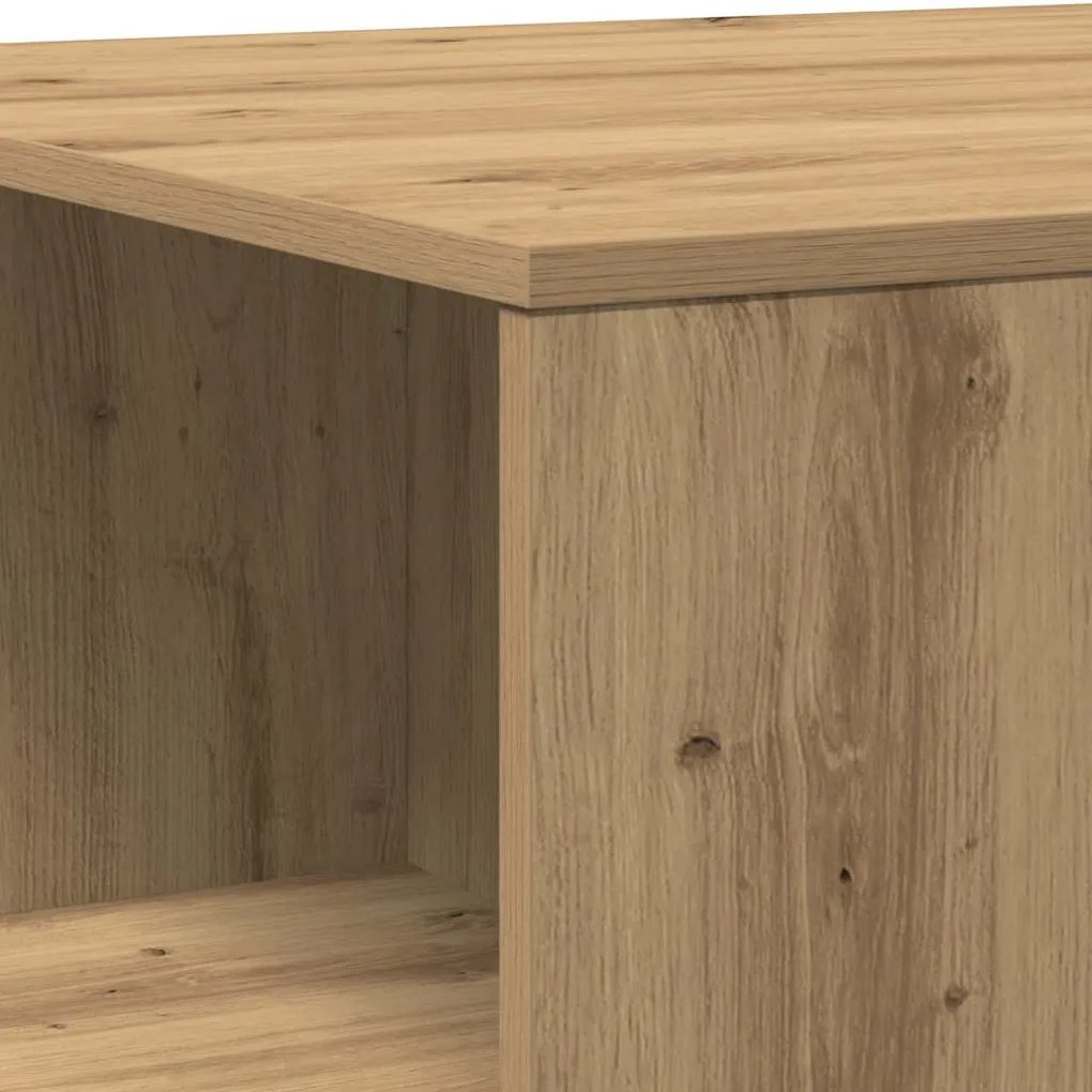 Τραπεζάκι σαλονιού Artisan Oak 90x67x33 cm Κατασκευασμένο ξύλο 856553