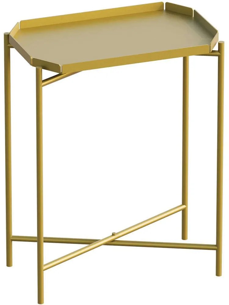 Τραπεζάκι Βοηθητικό 491CRT1150 26x40x56cm Gold