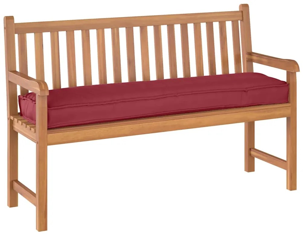 vidaXL Μαξιλάρι παλέτας για πάγκο Κόκκινο 150 x 40 x 8 εκ.