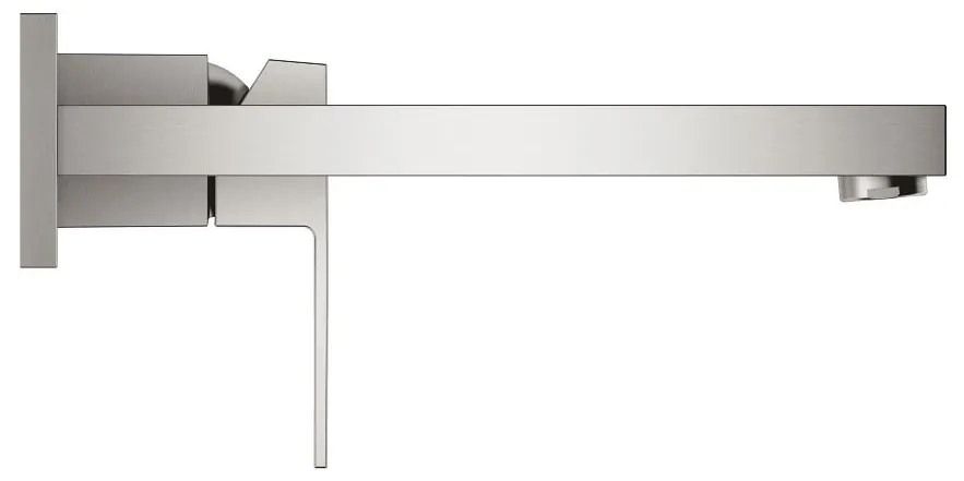 Μπαταρία νιπτήρος τοίχου Grohe Eurocube-Μήκος 23 εκ.-Ashmi Mat