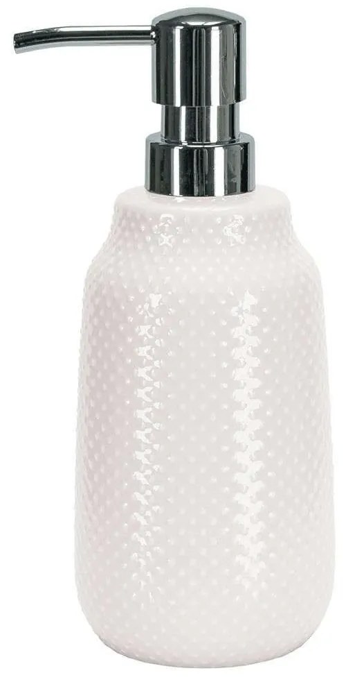 Δοχείο Κρεμοσάπουνου Dotty 8030 8x20cm White Kleine Wolke Clay
