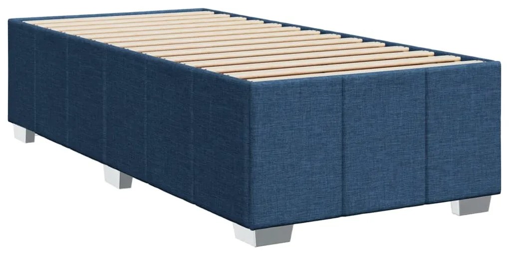 ΚΡΕΒΑΤΙ BOXSPRING ΜΕ ΣΤΡΩΜΑ ΜΠΛΕ 90X200 ΕΚ.ΥΦΑΣΜΑΤΙΝΟ 3286950