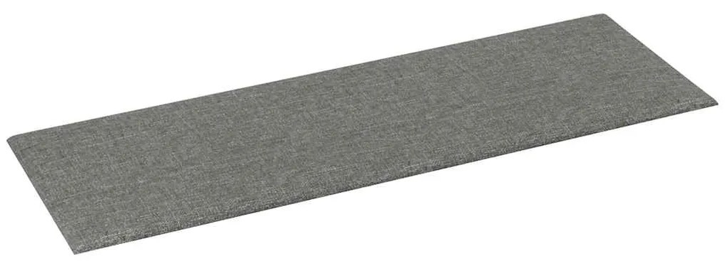 vidaXL Πάνελ Τοίχου 12 τεμ. Ανοιχτό Γκρι 90 x 30 εκ. 3,24 μ Υφασμα