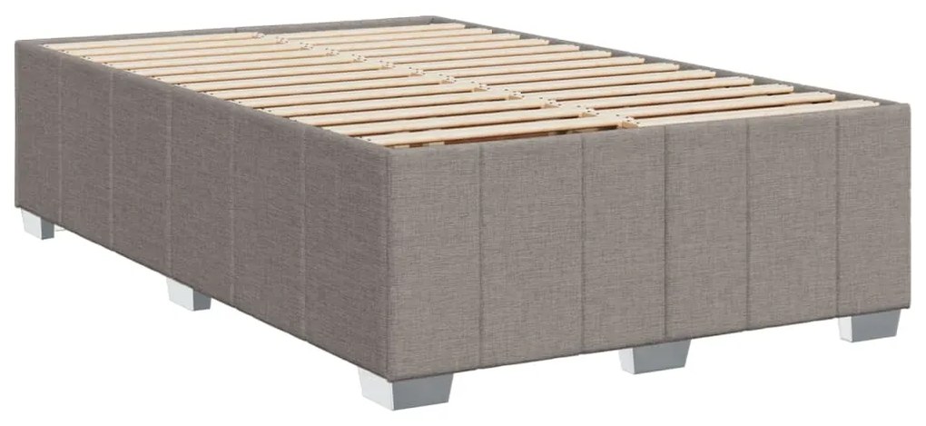 ΚΡΕΒΑΤΙ BOXSPRING ΜΕ ΣΤΡΩΜΑ TAUPE 120X190 ΕΚ. ΥΦΑΣΜΑΤΙΝΟ 3291625