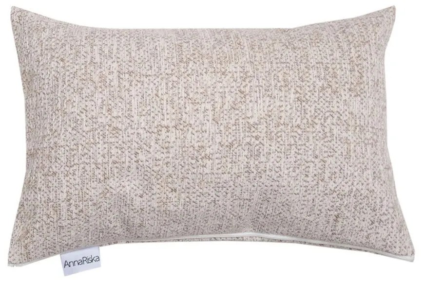 Μαξιλάρι Διακοσμητικό (Με Γέμιση) 1451 Ivory Anna Riska 32x52 Chenille