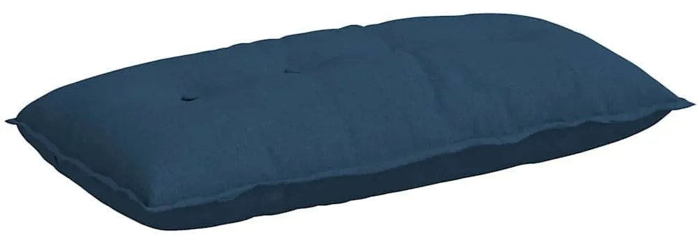 vidaXL Μαξιλάρι Πλάτης Μπλε 100 x 19 x 50 εκ ύφασμα
