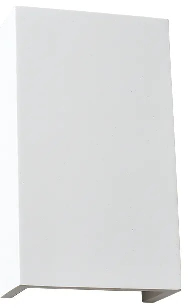 Φωτιστικό Επίτοιχο Aca G85271W BLOCK Λευκό (White)