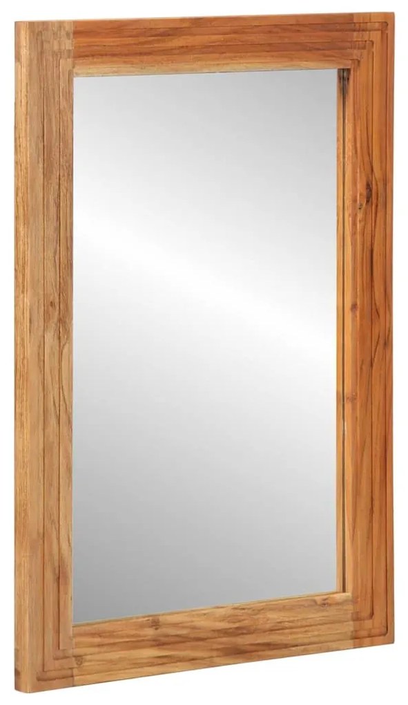 vidaXL Σετ Επίπλων Μπάνιου με συρτάρι 4 pcs Καφέ Μασίφ ξύλο ακακίας