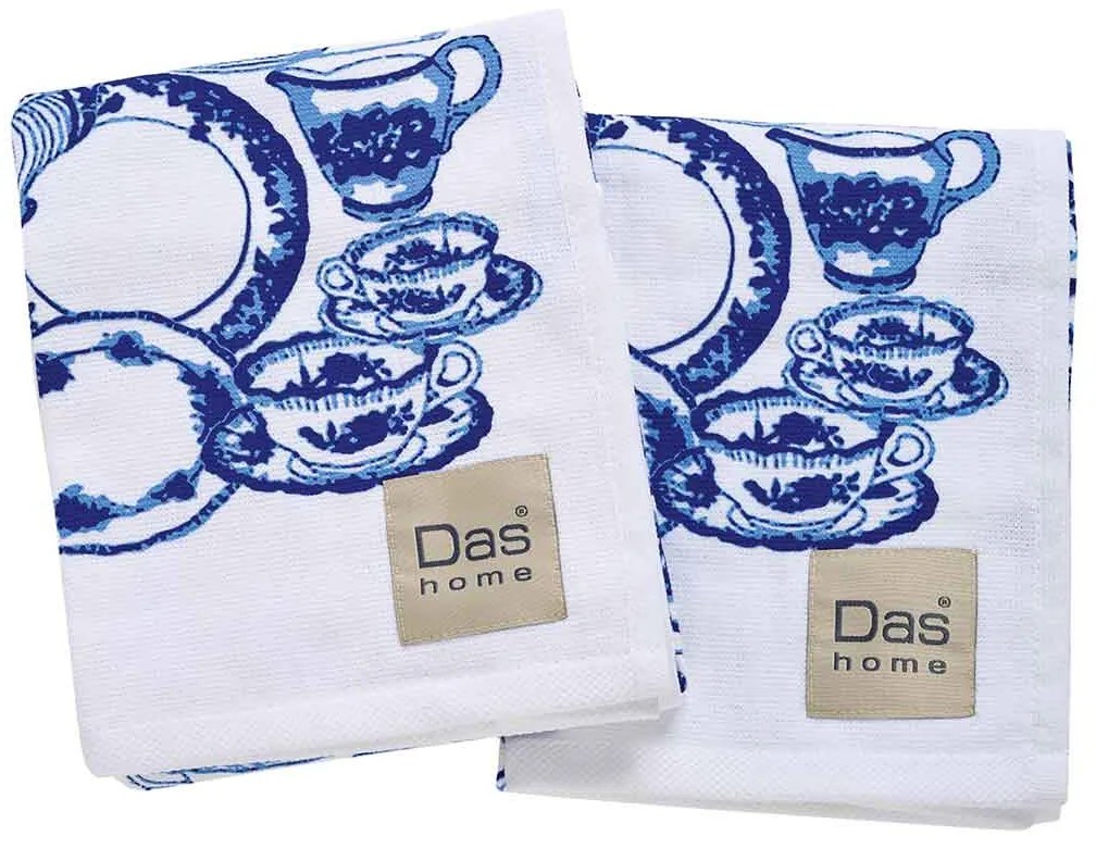 Ποτηρόπανα (Σετ 2τμχ) Das Home Kitchen 0738