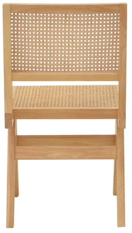 Καρέκλα Winslow φυσικό rubberwood 45x56x82εκ 48x56x82 εκ.