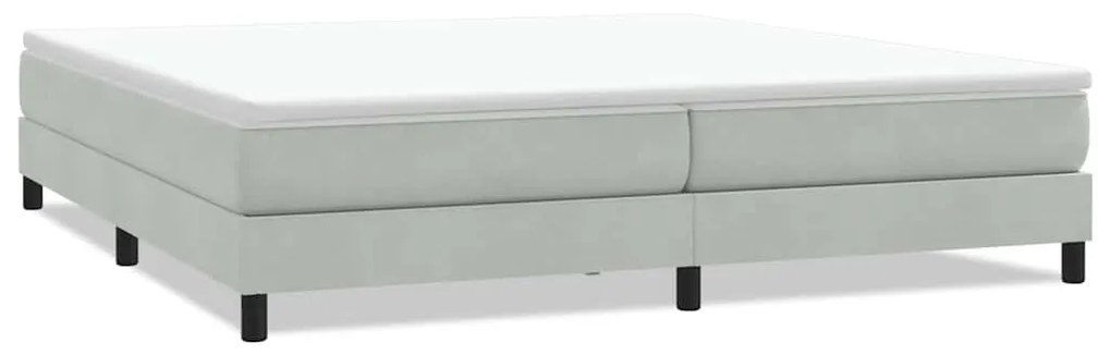 BOX SPRING ΚΡΕΒΑΤΙ ΧΩΡΙΣ ΣΤΡΩΜΑ 200X220 CM ΒΕΛΟΥΔΙΝΟ 3315891