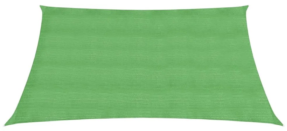 311272 Sunshade Sail 160 g/m² Light Green 2x2 m HDPE - Πράσινο