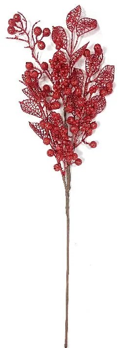 Χριστουγεννιάτικο κλαδί με γκλίτερ – Christmas branch with glitter