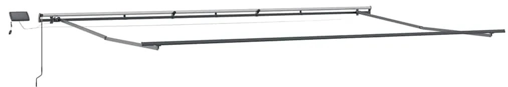 vidaXL Σκηνίτσα Αναδιπλούμενη πορτοκαλί και καφέ 600 x 300 εκ ύφασμα