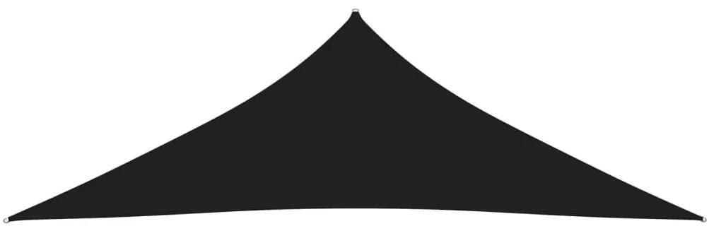 Πανί Σκίασης Τρίγωνο Μαύρο 3,5 x 3,5 x 4,9 μ. από Ύφασμα Oxford - Μαύρο