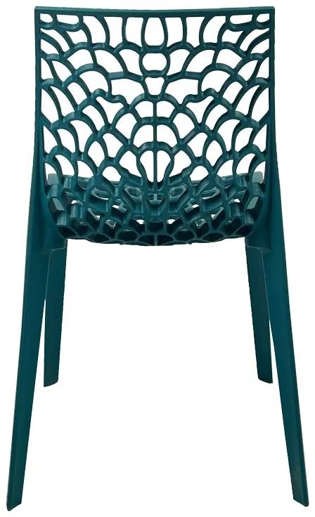 Καρέκλα Hush στοιβαζόμενη pp μπλε 50x57x81 εκ. 50x57x81 εκ.