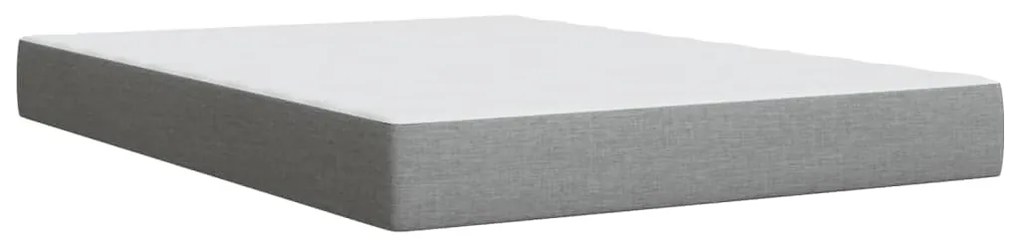 ΚΡΕΒΑΤΙ BOXSPRING ΜΕ ΣΤΡΩΜΑ ΑΝΟΙΧΤΟ ΓΚΡΙ 140X200 ΕΚ. ΥΦΑΣΜΑΤΙΝΟ 3294379