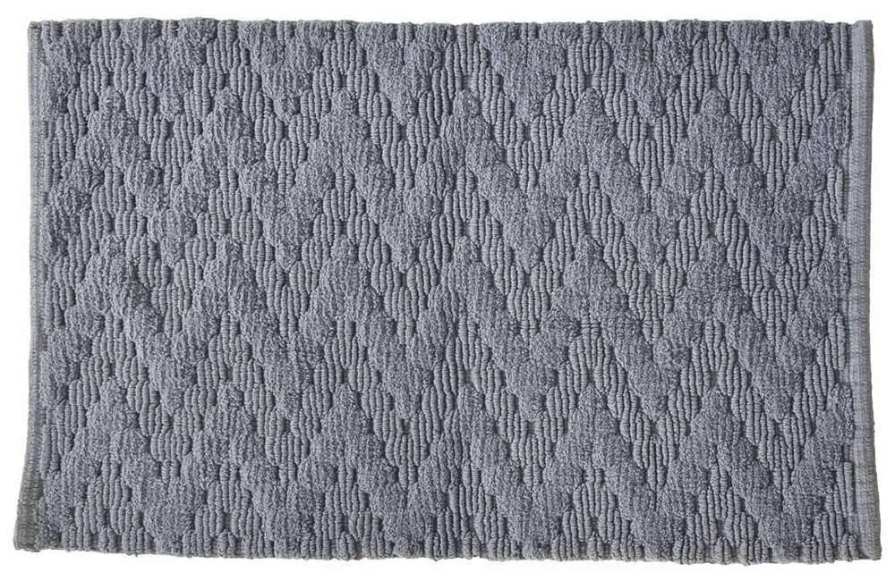 Πατάκι Μπάνιου Pindos 05585.002 50x80cm Smoke 50 X 80 100% Βαμβάκι