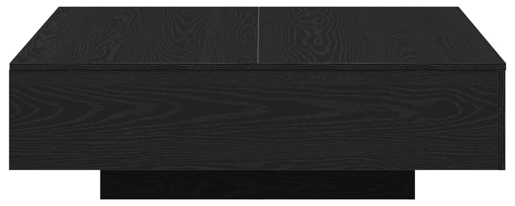 vidaXL τραπεζάκι καφέ , Μαύρο Δρυς, 100x100x31 εκ, από Ξύλο