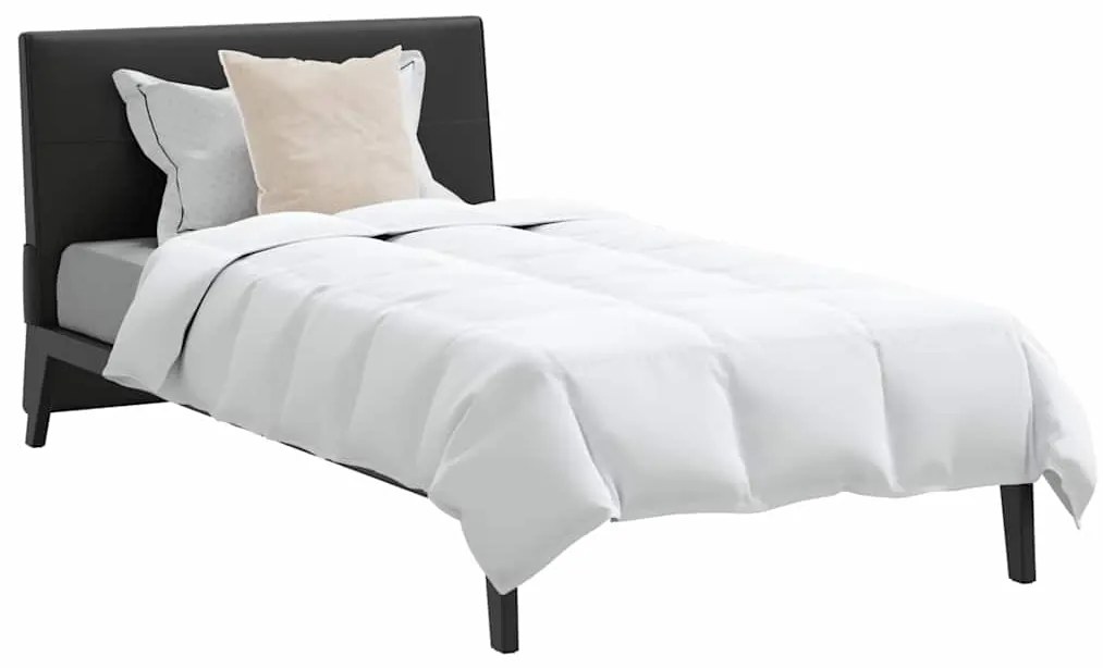vidaXL Πάπλωμα Άλλο με μαξιλάρι 2 pcs Λευκό 135 x 200 cm Πούπουλο