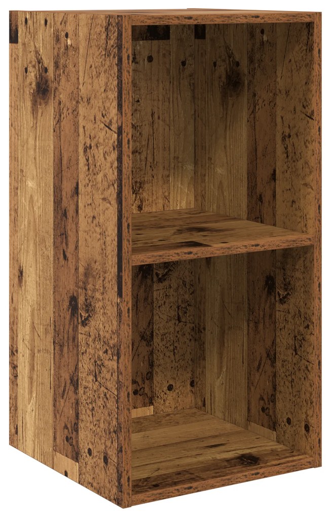 vidaXL Σετ επίπλου τηλεόρασης 4 pcs Παλαιό ξύλο 37 x 37 x 142.5 εκ