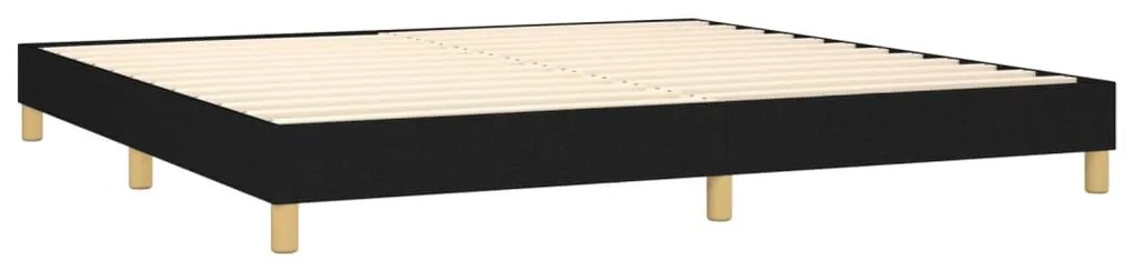 ΚΡΕΒΑΤΙ BOXSPRING ΜΕ ΣΤΡΩΜΑ ΜΑΥΡΟ 200X200 ΕΚ. ΥΦΑΣΜΑΤΙΝΟ 3140643