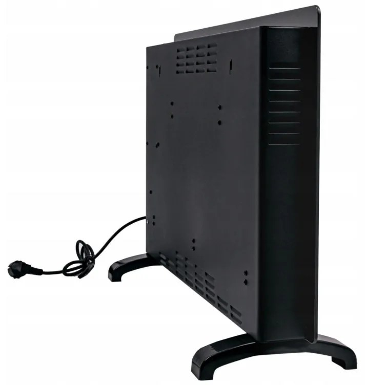 Σόμπα Convector Elite WGPHD-22, 2200W, Γυάλινο πάνελ, 50 C, Wi-Fi, Χρονοδιακόπτης, Οθόνη LED, Μαύρο