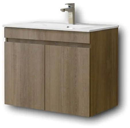 Σετ Έπιπλο Μπάνιου OMEGA GREY OAK 75 9SOM075GO0 Πάγκο 72x44x60cm