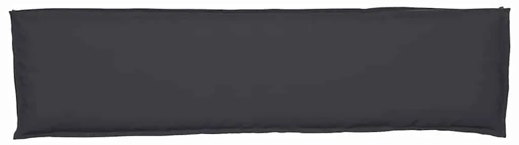vidaXL Σετ Μαξιλαριών Πάγου 2 pcs Μαύρο 150 x 40 x 8 εκ. ύφασμα
