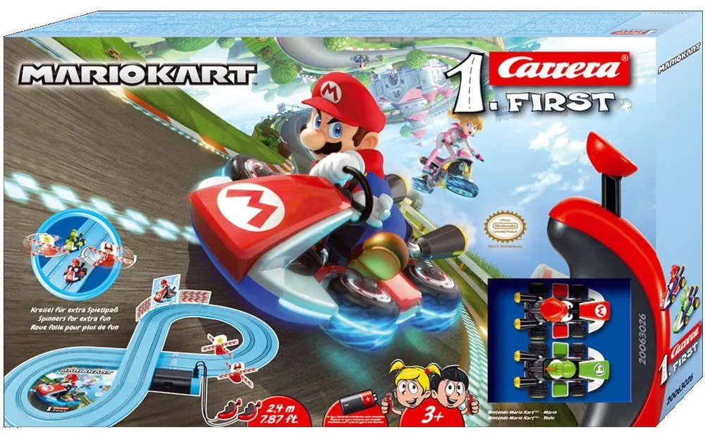 Πίστα Slot 1.First Nintendo Mario Kart™ 20063026 Multi Carrera Toys