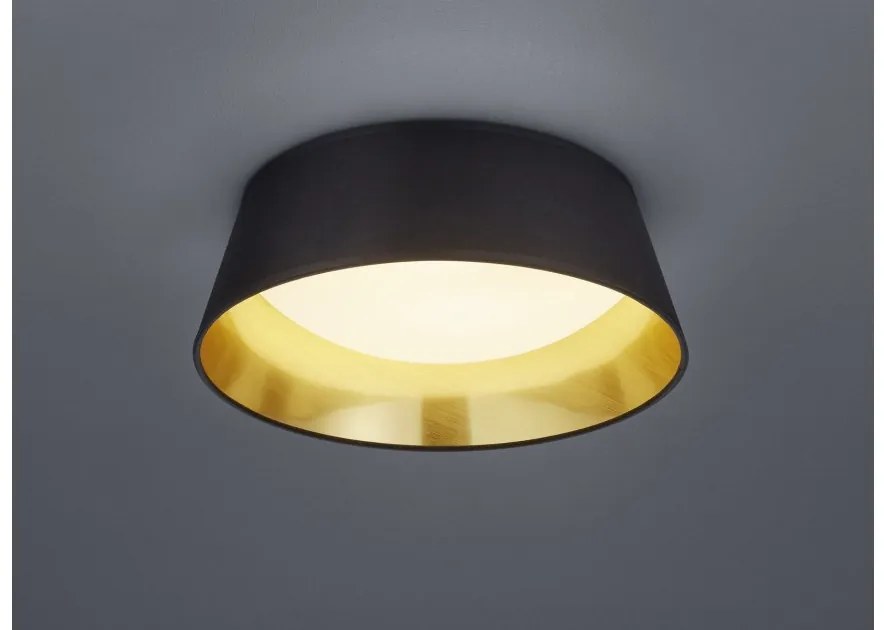 Πλαφονιέρα Φωτιστικό Οροφής LED 14W IP20 Ponts R62871279 Trio Lighting-R62871279-Μαύρο R62871279