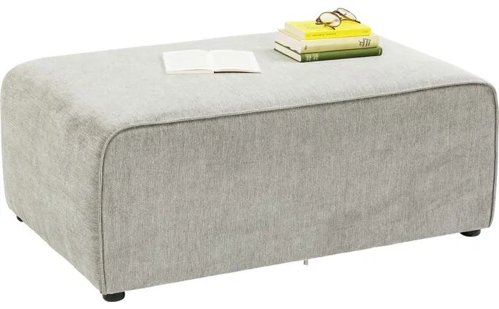 Ταμπουρέ Infinity Pouff 68 Elements Γκρι 100x68 εκ. 100x68x41εκ - Γκρι