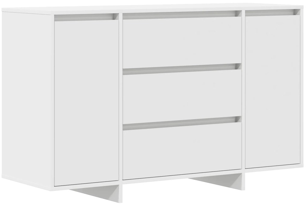 vidaXL Κονσόλα Λευκή 120x41x75 εκ. Κατασκευασμένη από Συνθετικό Ξύλο