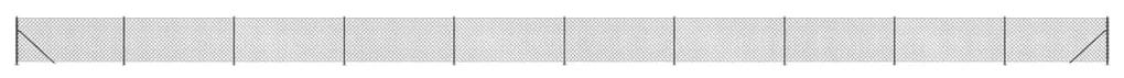 vidaXL Συρματόπλεγμα Περίφραξης Ανθρακί 0,8 x 25 μ. με Βάσεις Φλάντζα