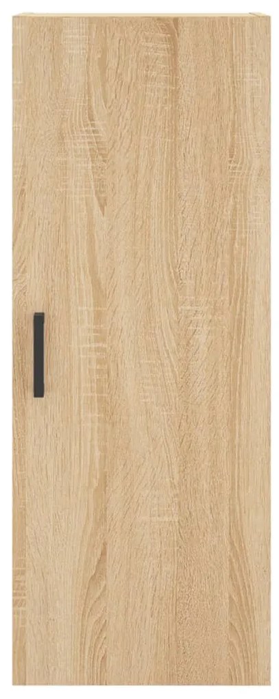 vidaXL Ντουλάπι Τοίχου Sonoma Δρυς 34,5 x 34 x 90 εκ.